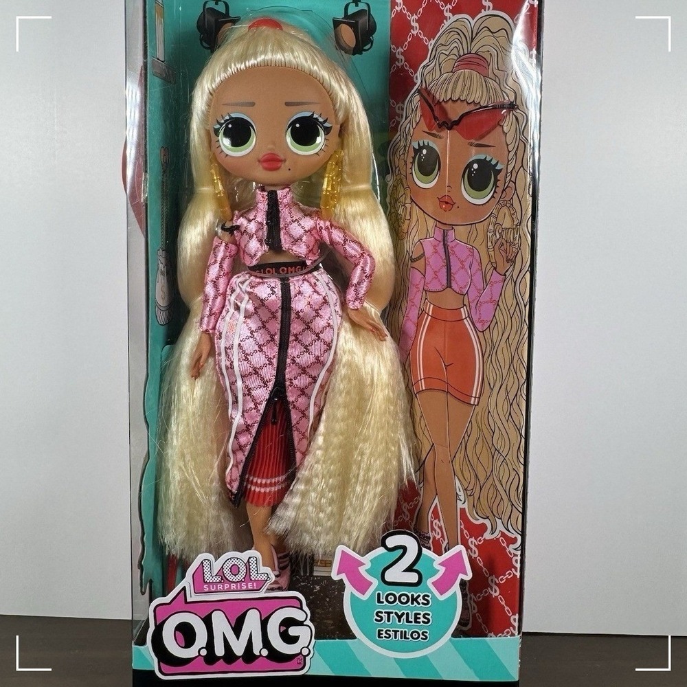 L.O.L. Surprise! O.M.G. Swag Fashion Doll 2 Looks Blonde‎ Hair New in Box
